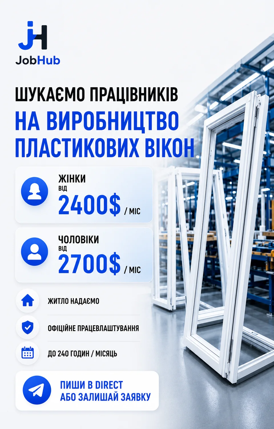 Виробництво пластикових вікон